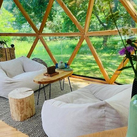 Dome Insolite Lichen Jacuzzi Et Petits-Dejeuners Inclus Gondrin Exterior photo